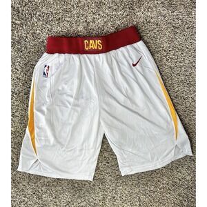 Nike Cleveland Cavaliers NBA Shorts White Size 44 / Small